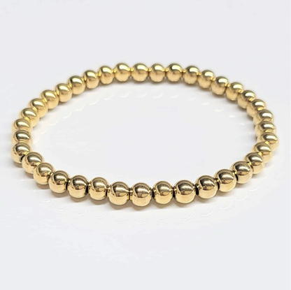 Stainless Steel Round Bead Bracelet "Pop"  - Fun Accent