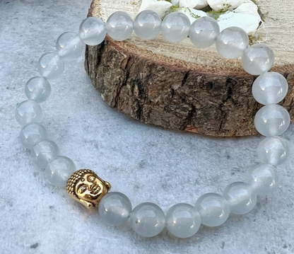 Handmade Gemstone Buddha Bracelets