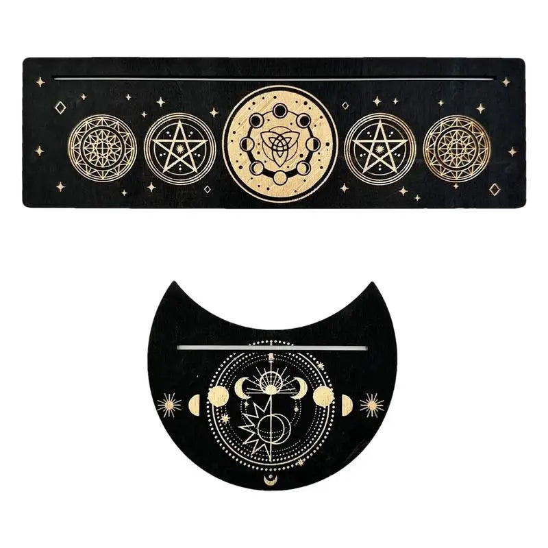 Tarot Holder Stand Wood Tarot Deck Display Holder Divination Stand Decorative Tarot Reading Accessories Tarot Gifts For Friends