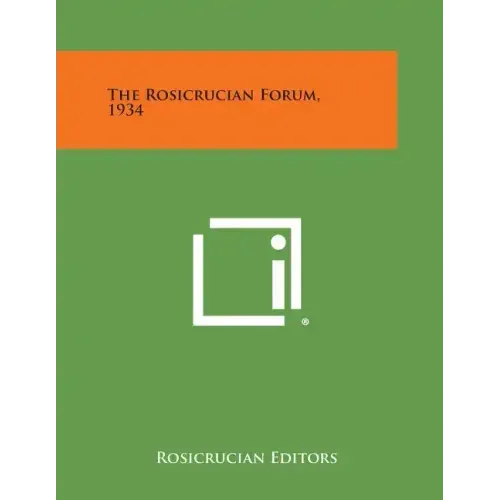 The Rosicrucian Forum, 1934