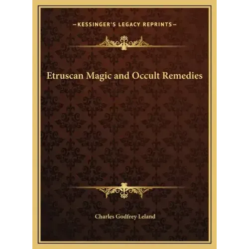 Etruscan Magic and Occult Remedies
