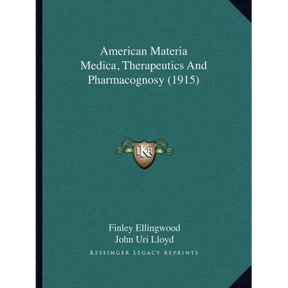 American Materia Medica, Therapeutics And Pharmacognosy (1915)