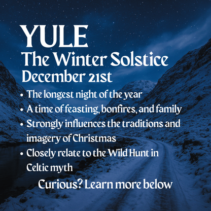Yuletide Diffuser Oil - Juniper, Christmas Wreaths, Pine Trees, and Bonfire Smoke