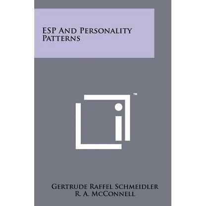 ESP And Personality Patterns - Paperback