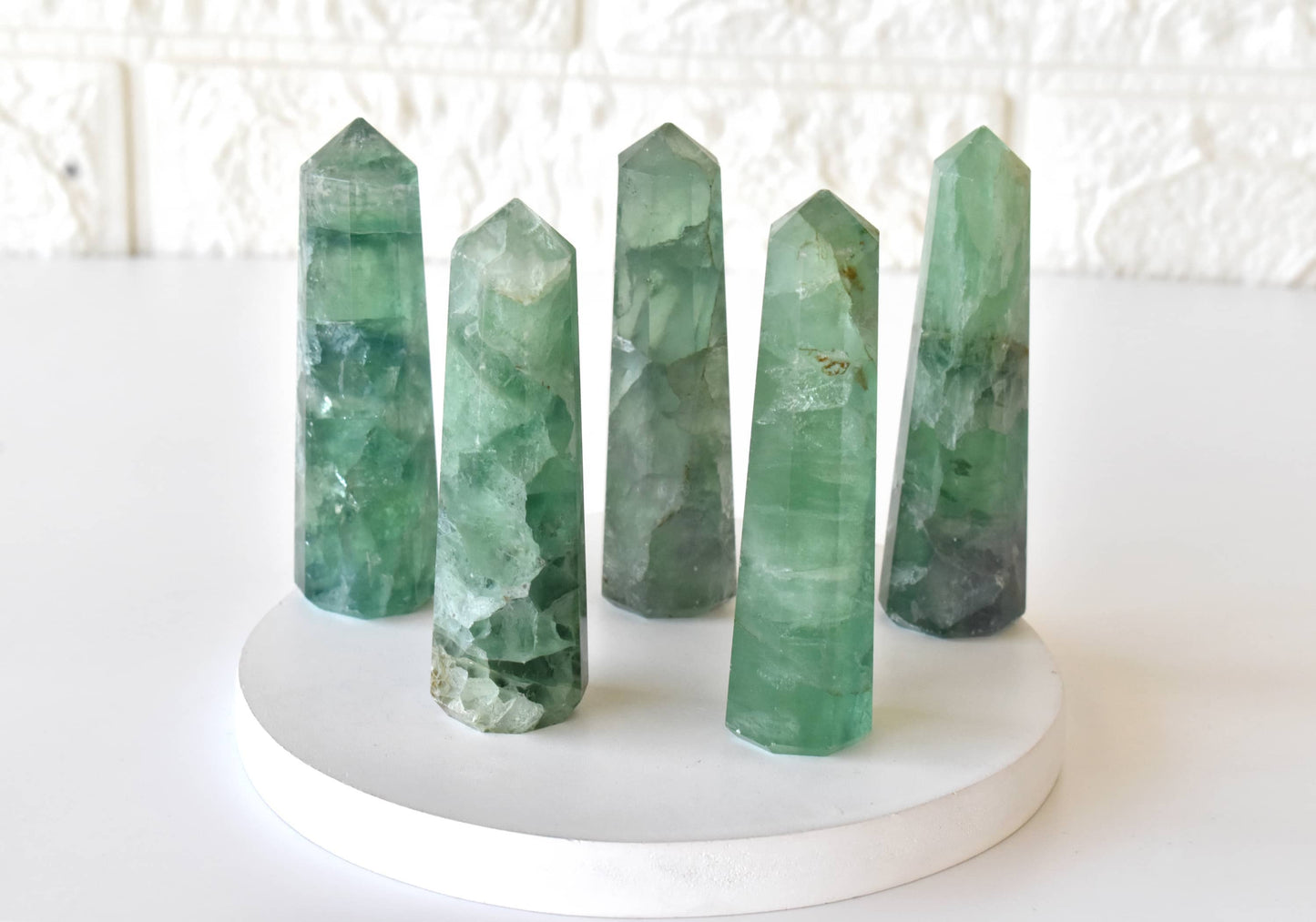 Obelisk | Green Fluorite | Crystal Tower | Crystal Point