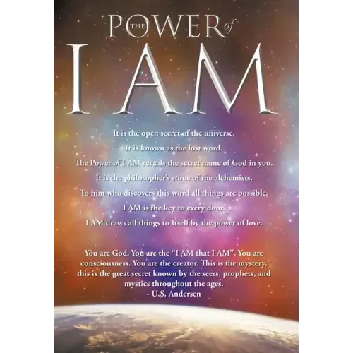 The Power of I AM: 1st Hardcover Edition