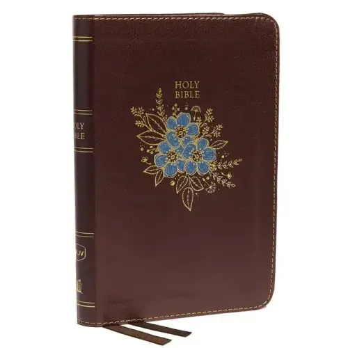 NKJV, Thinline Bible, Compact, Imitation Leather, Burgundy, Red Letter Edition