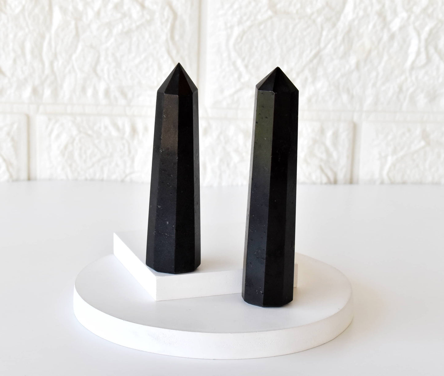 Obelisk | Black Tourmaline | Crystal Tower | Crystal Point