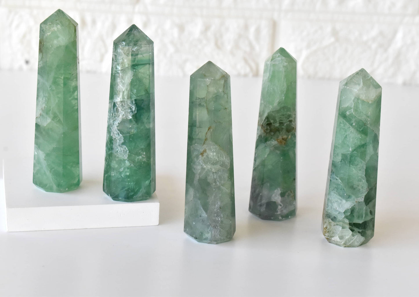 Obelisk | Green Fluorite | Crystal Tower | Crystal Point