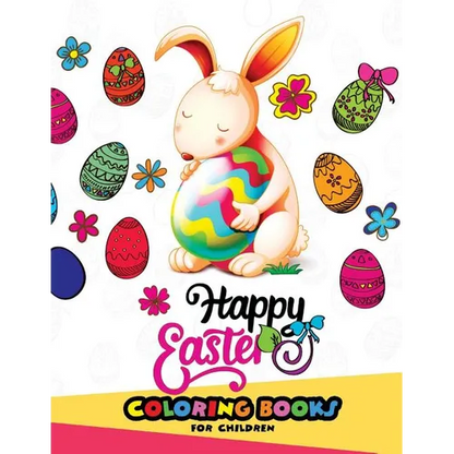 Easter coloring books for children: (Jumbo Size Edition) - Paperback