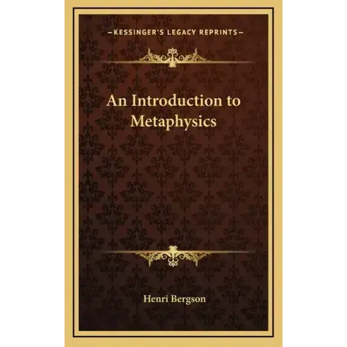 An Introduction to Metaphysics