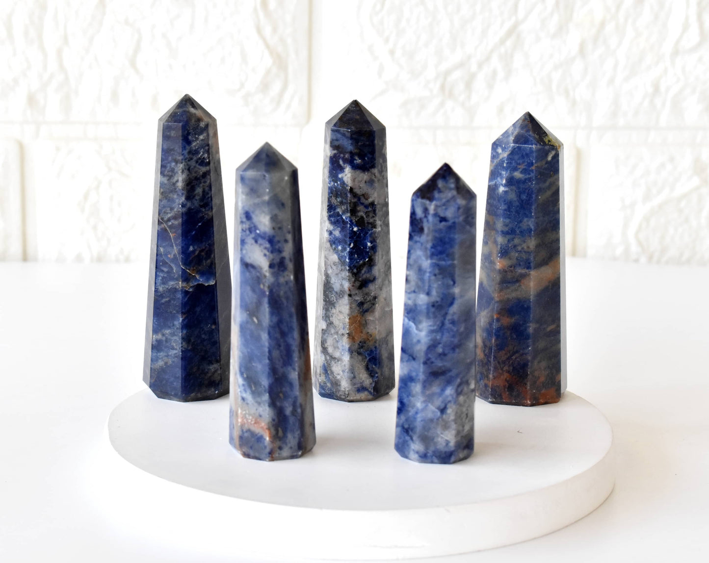 Healing Obelisk | Sodalite | Crystal Tower | Crystal Point