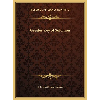 Greater Key of Solomon