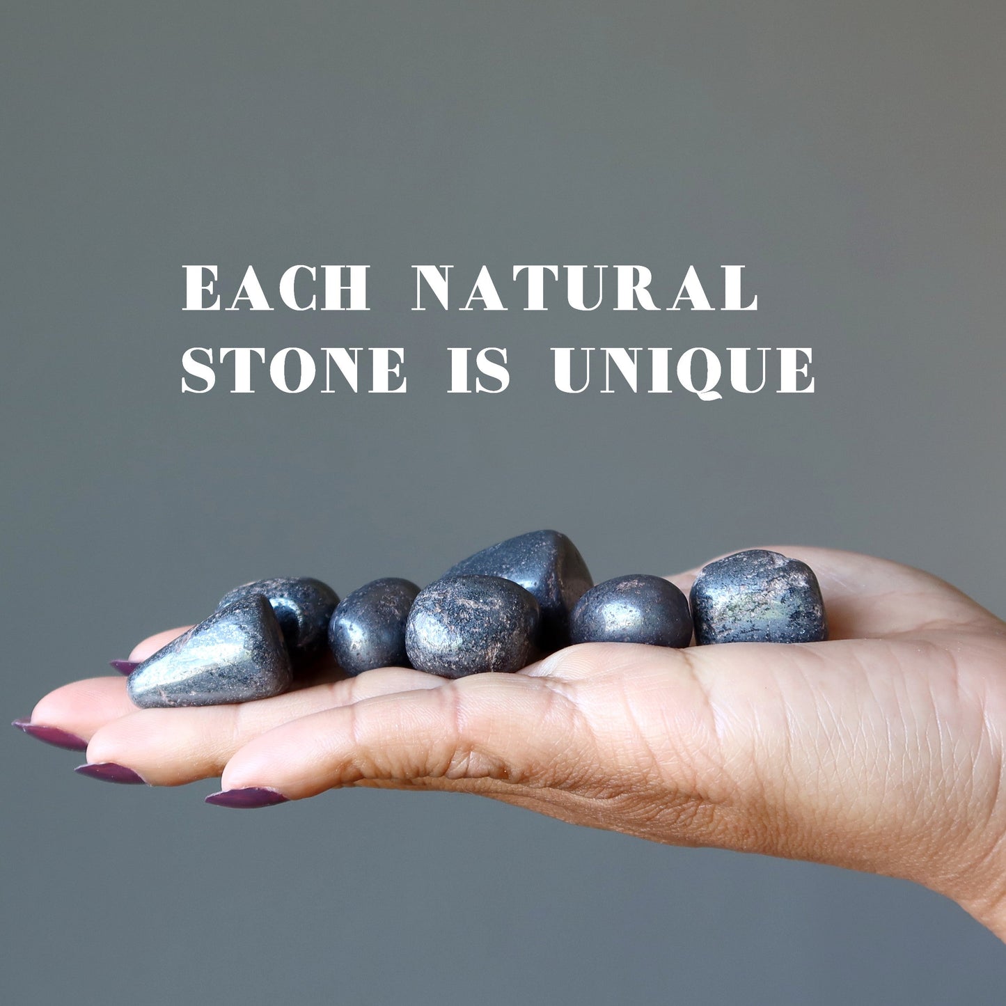 Hematite Tumbled Stone Real Protection
