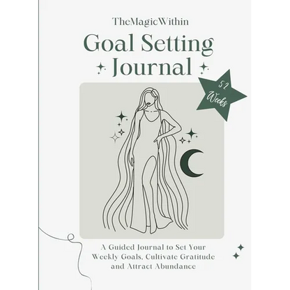 Goal Setting Journal: A Guided Journal to Set your Weekly Goals, Cultivate Gratitude and Attract Abundance