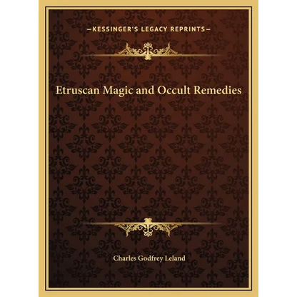 Etruscan Magic and Occult Remedies