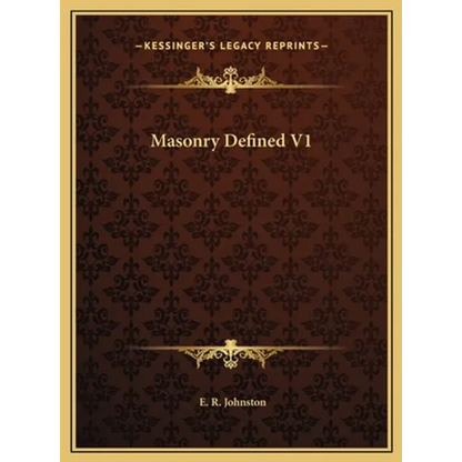 Masonry Defined V1