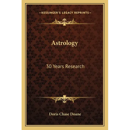 Astrology: 30 Years Research