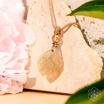 The Destiny Relic – Libyan Desert Glass Pendant